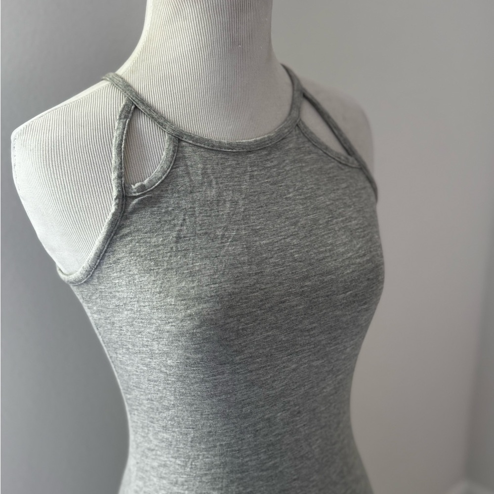 Gray Maxi Dress